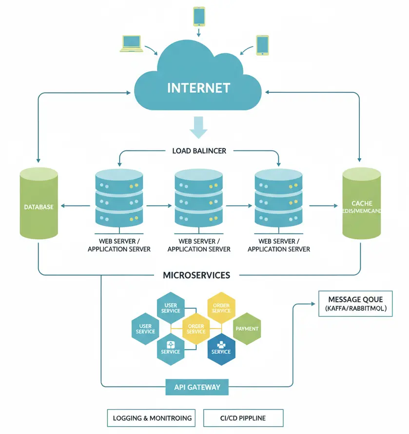 Web system architecture